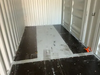 2026 40’L x 8’W x 9’ 6”T High Cube Shipping/Ground Container, swing doors on one end and four sets o...