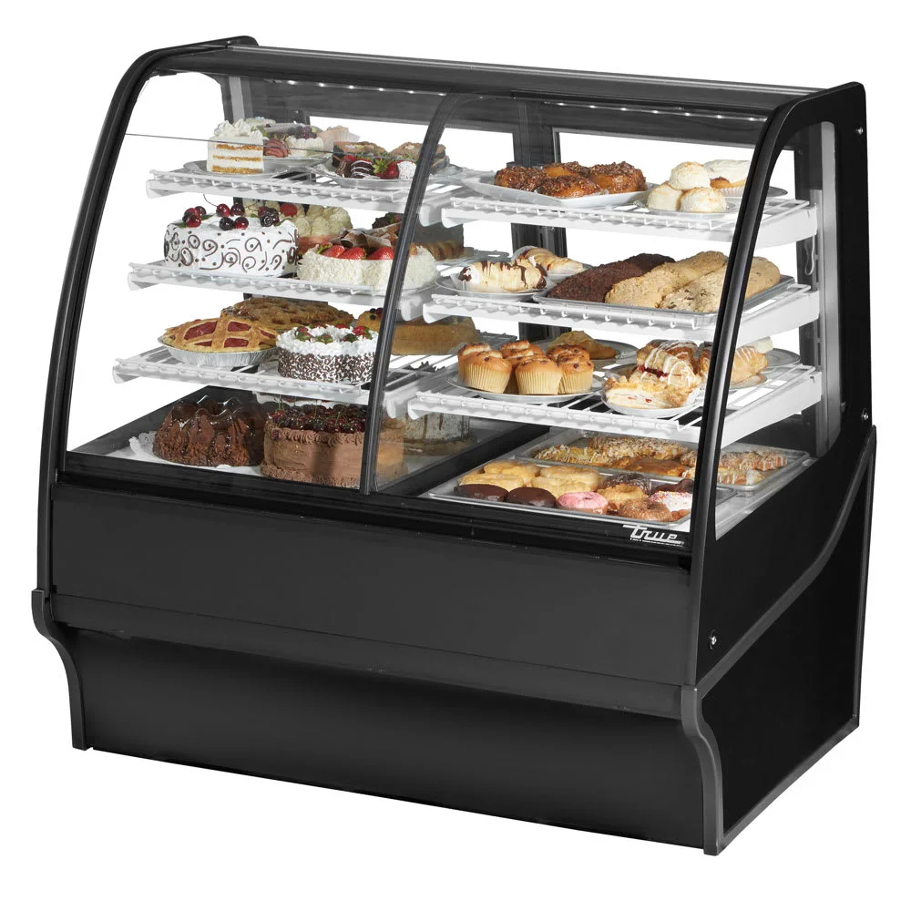 Used True TDM-DZ-48-GE/GE-B-W Display Refrigerators Illinois US | Falcon Restaurant Supply #1373816