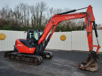 USED 2021 Kubota KX080-4