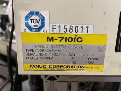 USED 2014 FANUC M-710IC/50