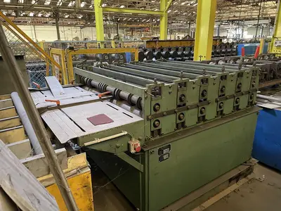 USED DIMECO ROLLFORMING LINE 1250 X 1 MM