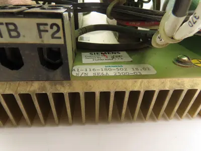 Siemens A1-116-180-502 Field Supply 1Ph For Simoreg 6RA24