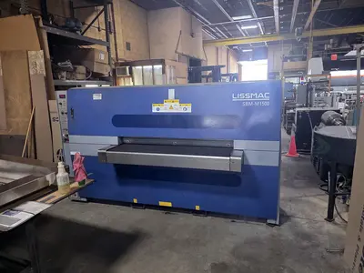 Used LISSMAC SBM-M1500 Finishing Machines Illinois US | Machinery Marketing International #1295622