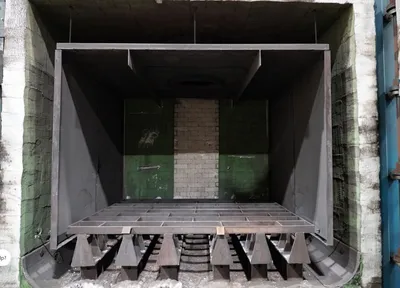 Box Furnace 84"W x 72"L x 60"H, Gas-Fired