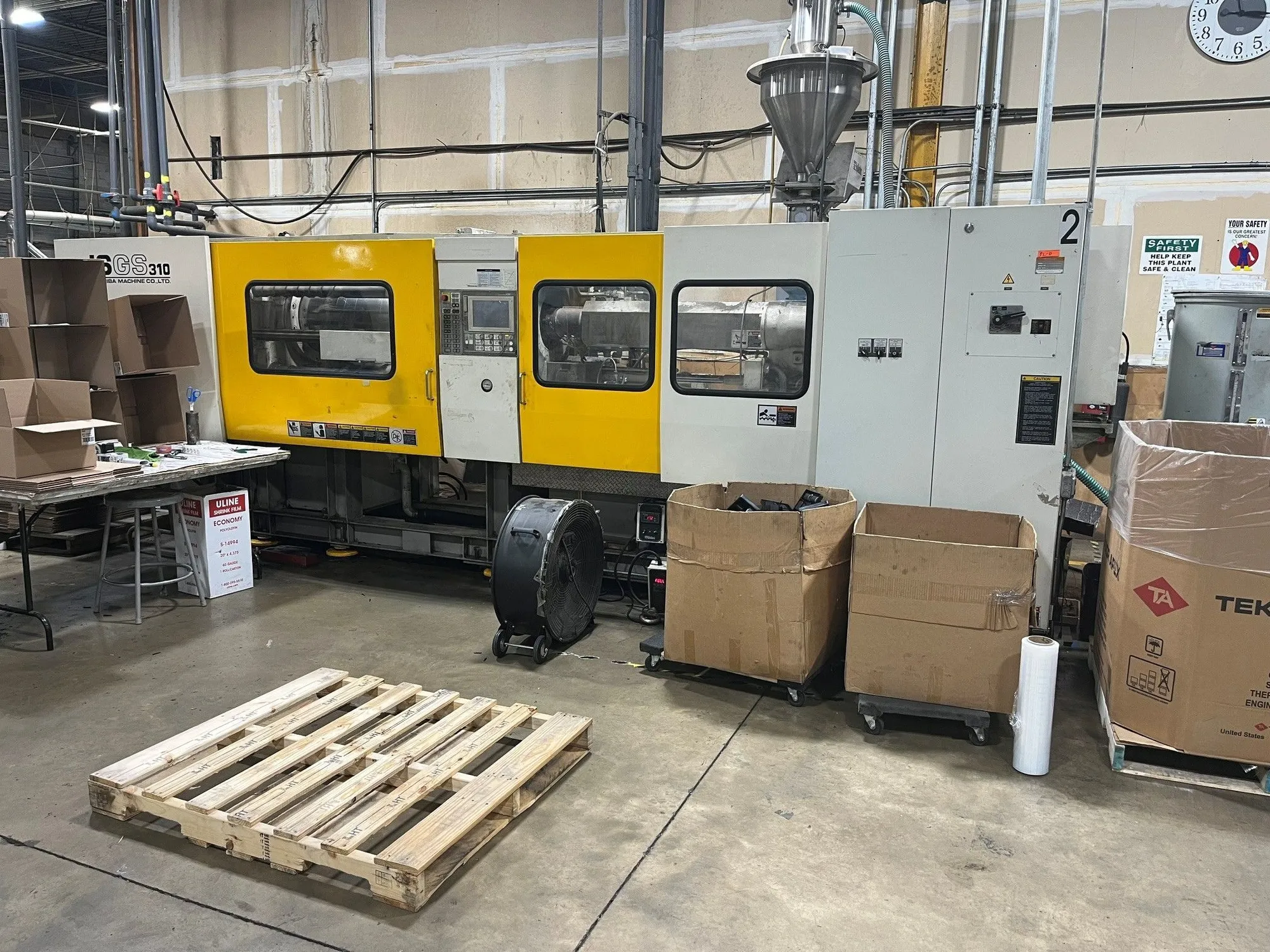 Used 1999 TOSHIBA ISG310V10-19B Injection Molding Machines California US | Machinery Network #1407008