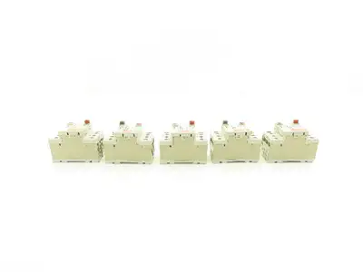 Sprecher & Schuh Manual Motor Starter 2.5A 600V 3 Pole Lot Of 5