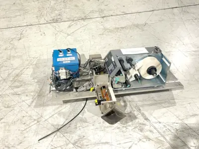 Used Unbranded Automatic Label Applicator System Pressure Sensitive Labelers Michigan US | Maverick Industrial Sales #1489964