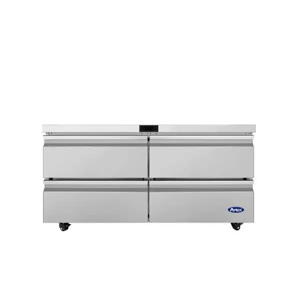 New | in-Stock Atosa AUR60D4 Undercounter Refrigerators Illinois US | Falcon Restaurant Supply #1373710