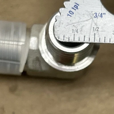 (9) Parker, Elbow Valve, , Part# 316 NNB Fast Shipping! + Warranty