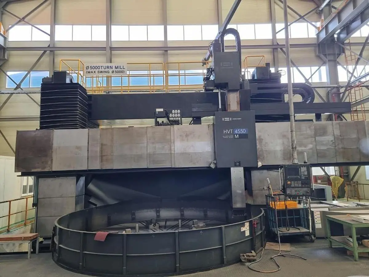 Used 2015 HWACHEON HVT-4550M Vertical Boring Mills (incld VTL) Georgia US | Shub Machinery #231240