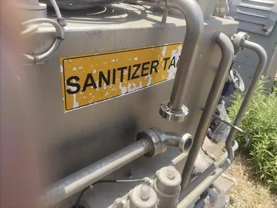 Filler, Keg, Sanitizer, Lanbrechts, Compact 235, Tank #A743617