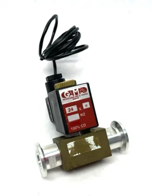 USED GAMA VUOTO ELECTRO PILOT VALVE, NORMALLY CLOSED 24V 2-WAY