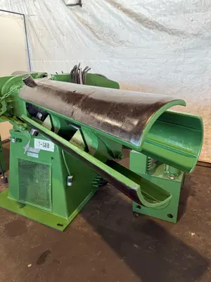 10,000 LBS X 48” X 72" OD ASC MODEL #10D48D22/5H200 DOUBLE END COIL REEL UNCOILER: STOCK #23383