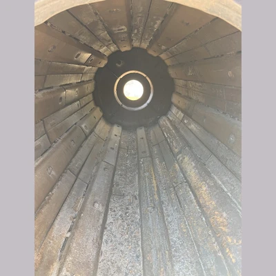 Marcy 5ft Dia. x 10ft Long Open-End Rod Mill