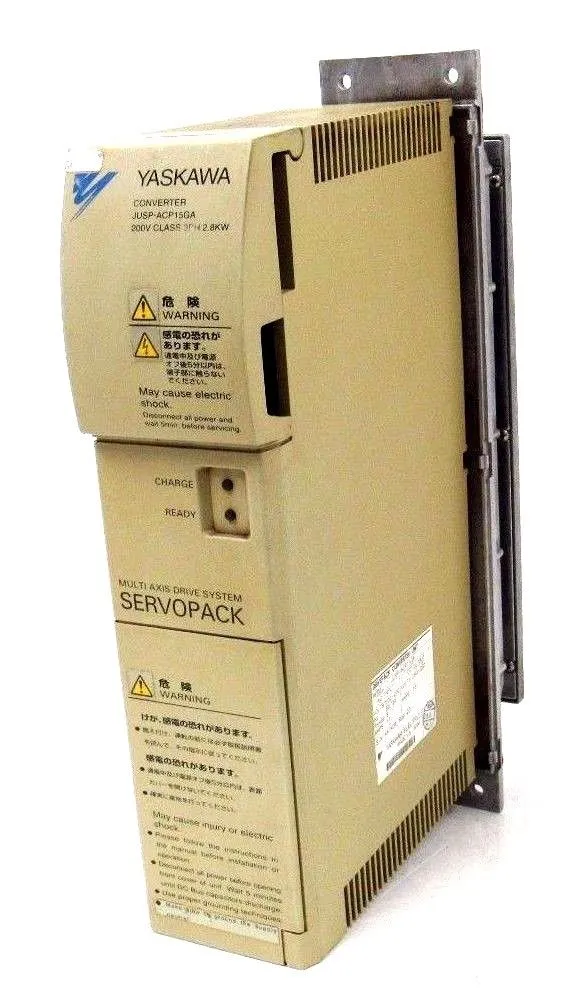 USED YASKAWA ELECTRIC JUSP-ACP15GA DRIVEPACK CONVERTER JUSPACP15GA