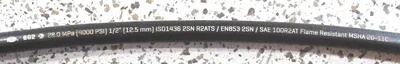 NEW GATES EN853-2SN HYDRAULIC HOSE 264FT 1/2"ID ISO1436-2SN-R2ATS SAE 100R2AT