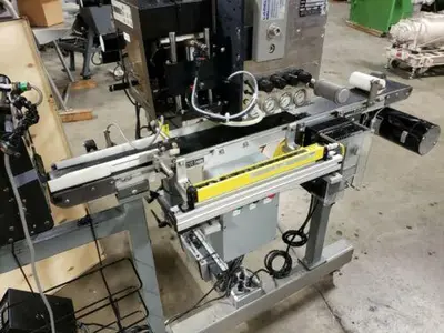 Label-Tronix, labeling system with Lable-Aire 2138 & Reliant 2700 feeder