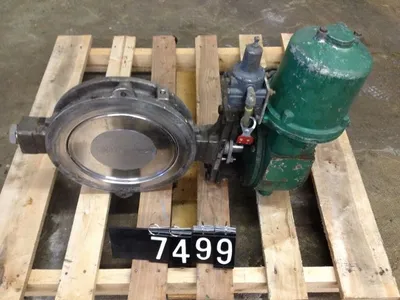 Fisher type 8560 Butterfly Valve size 12"