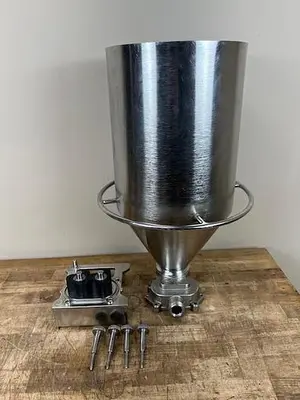 Edhard Stainless Steel Pump and Hopper