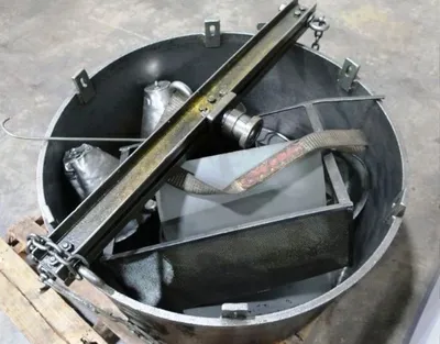 (2) Tolhurst 40" Center-Slung chip wringers.