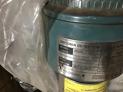 Yokogawa Zirconia Detector ZR22G -150-S-C-E-T-T-E-A/AV Oxygen Analyzer