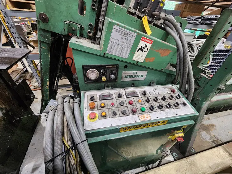 Used MINSTER MCC2-35 Coil Feed Lines | Midwest Press and Automation #577354