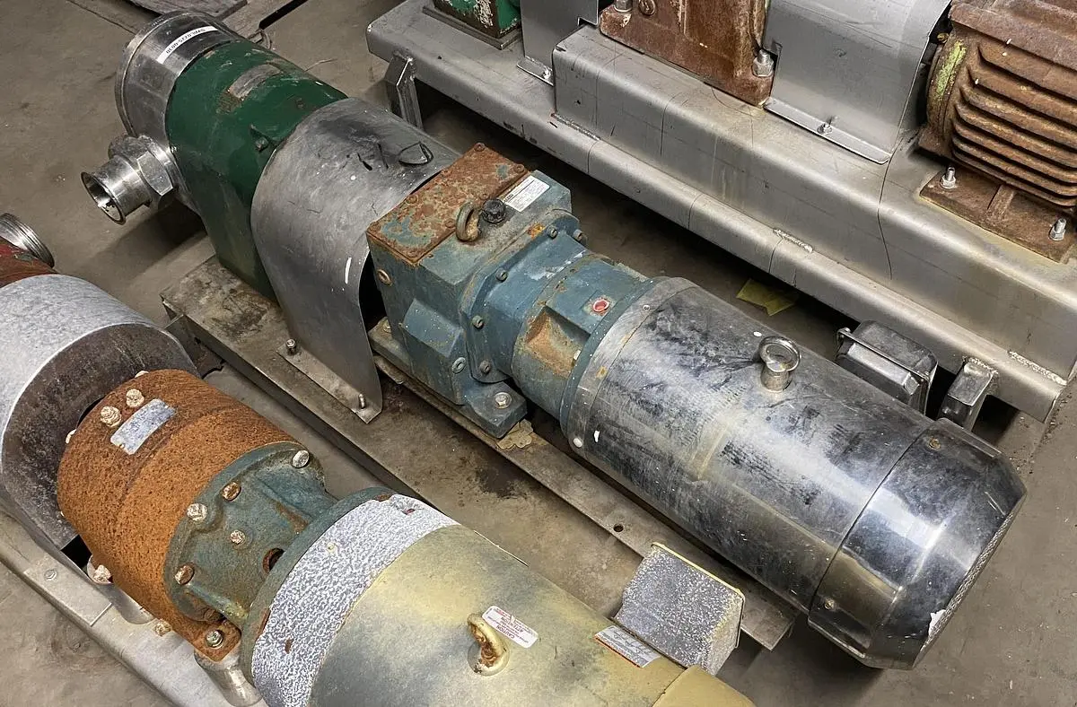 Used 2001 TRI-CLOVER PR125-3-TC1-4-ST-S Rotary Pumps North Carolina US | DH Griffin Used Equipment #1383764
