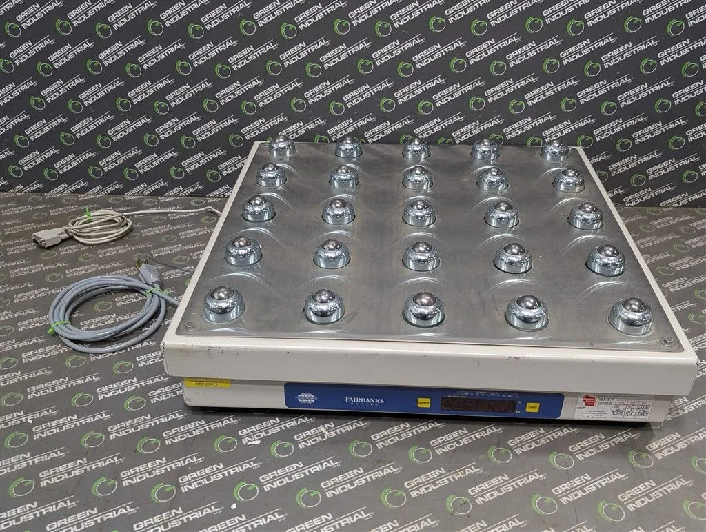 Fairbanks 22562 Roller Top Parcel Shipping Scale 250 lbs Capacity Used