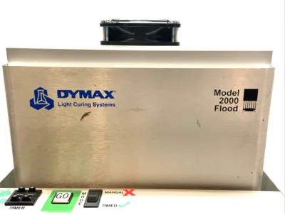 Used Dymax UV Curing Flood Lamp w/ Zip Shutter & EC Lightshield UV Curing Systems Michigan US | Maverick Industrial Sales #1402183