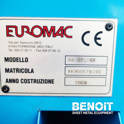 U14593C Euromac variable angle notcher VA220/6R