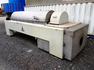 Humboldt CP-3044 decanter centrifuge, 316L SS.