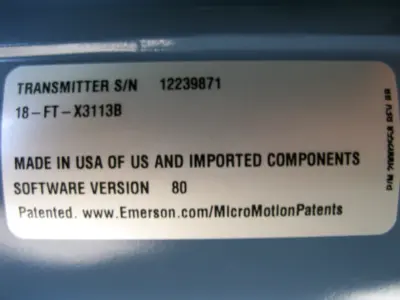 NEW Micro Motion 2700 R12 AB AEZCZ