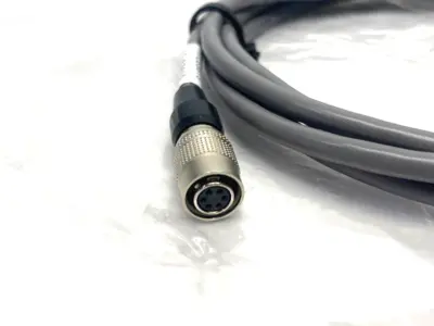 USED FANUC GIGE CAMERA POWER CABLE SINGLE END 24VDC