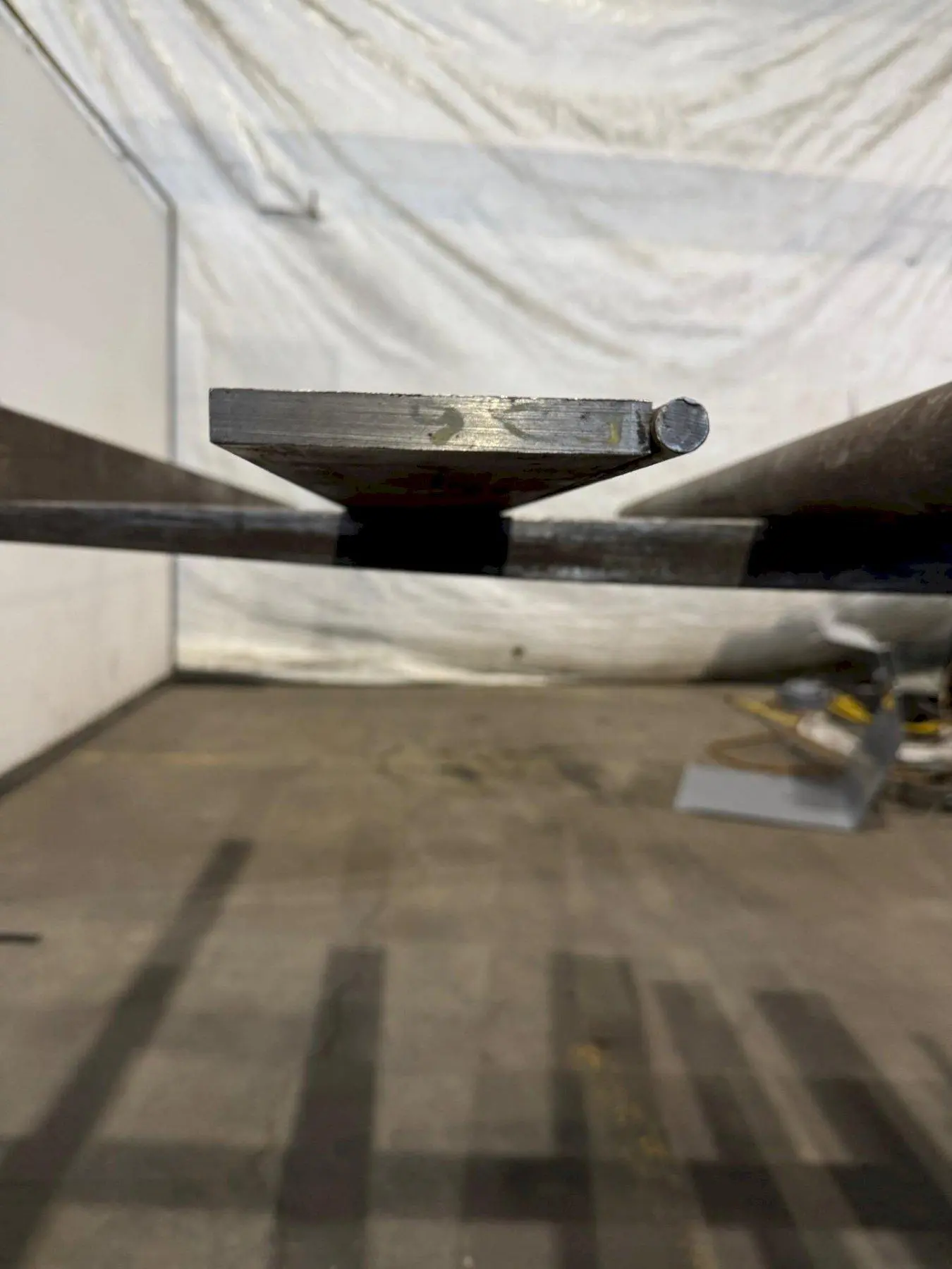 62" X 4 1/2" X 1/2" PRESS BRAKE RADIUS DIE. STOCK# 0875824