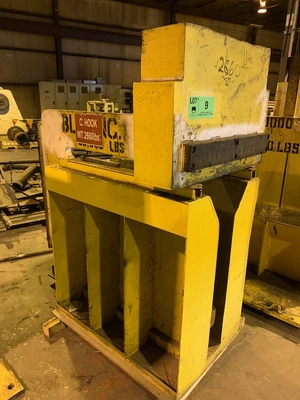 30,000 LBS X 60" COIL LIFTING "C" HOOK WITH STAND. STOCK # 0916519