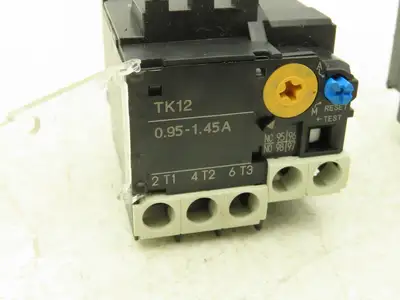 Fuji TK12WA-P95 Thermal Overload Relay 0.95-1.45A Lot of 5