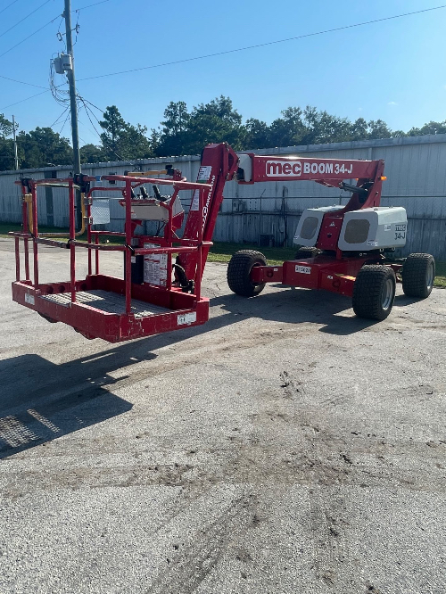 Used 2024 MEC 34J Telescopic Boom Lifts Florida US | Stack Equipment #1362075