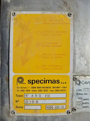 USED CAVOTEC 20.1R612-2K450/1/FC/R