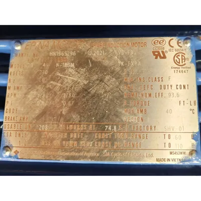 USED BUSKIRK ENGINEERING PM1230