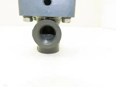 Plast-O-Matic DS075V-NO Pneumatic Controlled Valve 3/4" NPT Sch 80 PVC NO