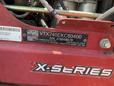 USED 2016 EXMARK VANTAGE