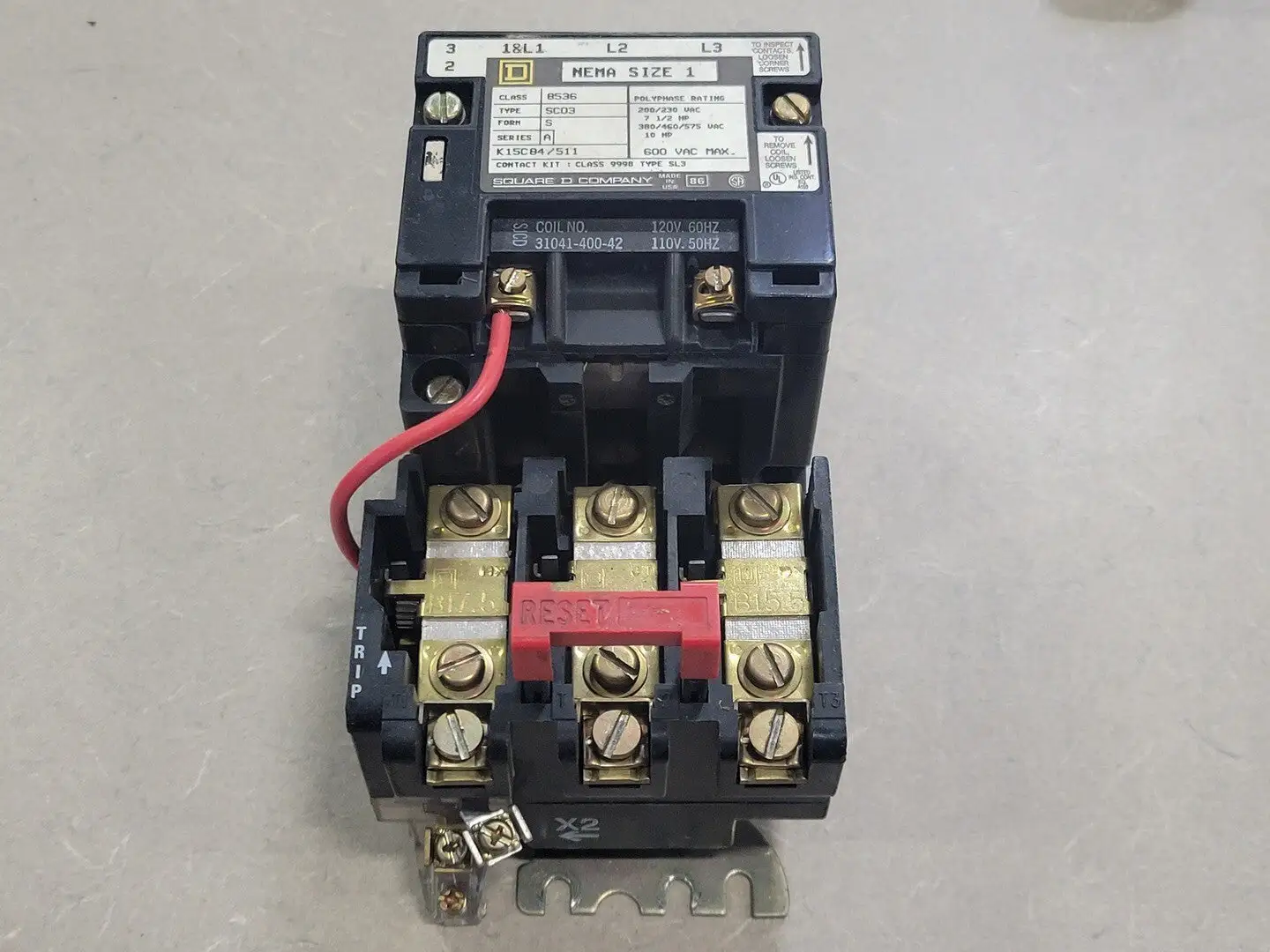 USED SQUARE D 8536SCO3V02S