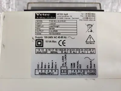 USED VETEC P1001/6-L-AL2-R-AC