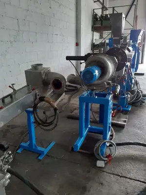 USED 1995 LEISTRIZ   GALLA PELLETIZER  +  GALA 8.1 3F  - LEISTRIZ ESE110/30D