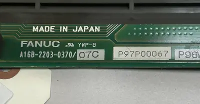 Used FANUC A16B-2203-0370/07C Industrial Controls Ohio US | Surplus Asset Holdings #1238864