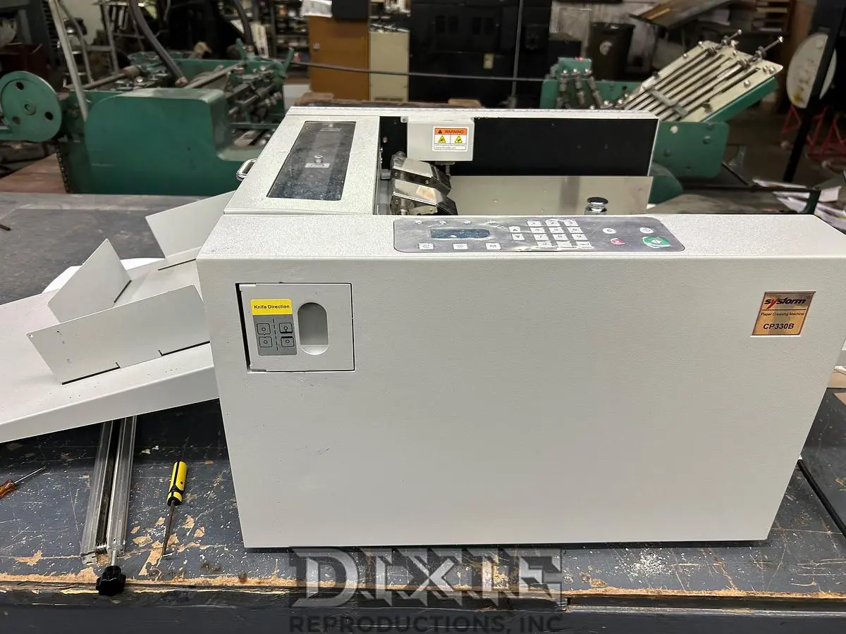 USED SYSFORM CP330B SCORE/PERF