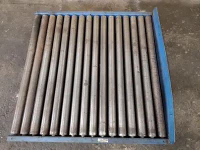 48" X 45" X 2.5" ROLLER TABLE: STOCK 16769