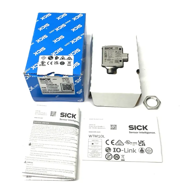 New | in-Stock SICK WTM10L-241612D0A00ZWZZZZZZZZZ1 Proximity Sensors Michigan US | Maverick Industrial Sales #1389320