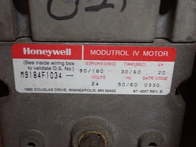 Used HONEYWELL M9184F1034 Rotary Actuators Ohio US | HGR 24 #779169