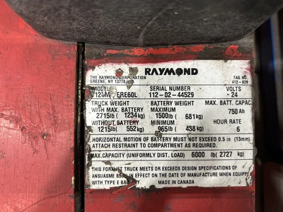 Raymond Electric Pallet Jack